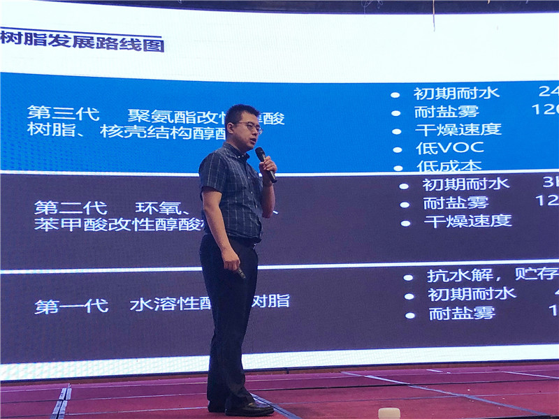 尊龙凯时应邀出席2019长三角区域建筑涂料发展研讨会并做主旨演讲